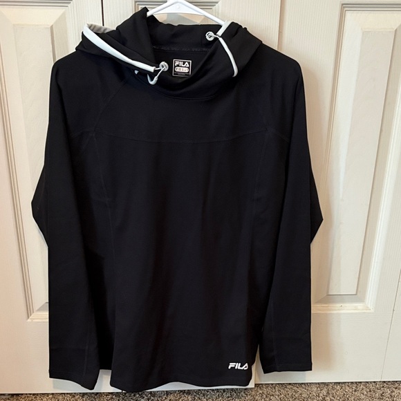Fila Black Pullover with light gray Details - Picture 1 of 9